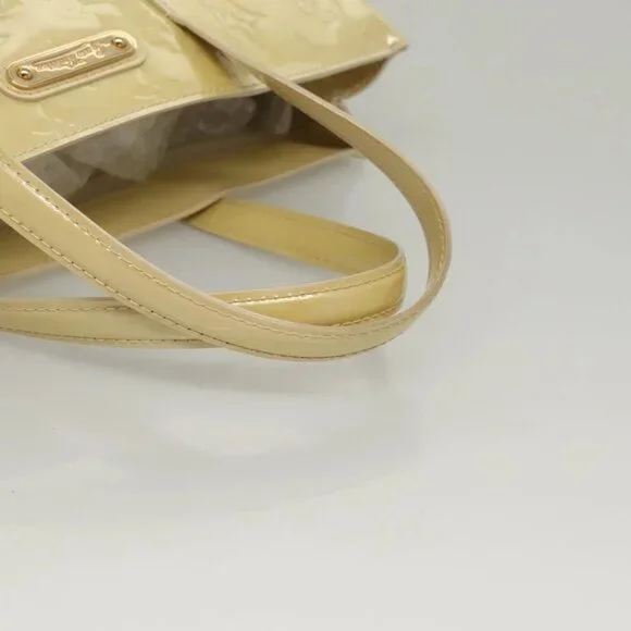 LOUIS VUITTON Monogram Vernis Wilshire PM Hand Bag Broncorail